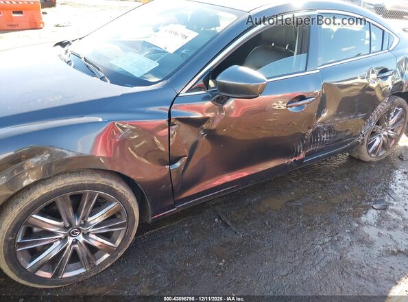 JM1GL1WY9M1617311 2021 MAZDA 6 Серый Вид спереди