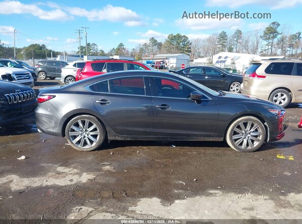 JM1GL1WY9M1617311 2021 MAZDA 6 Серый Вид задней части салона