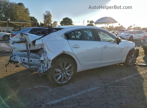 JM1GL1XY3M1604553 2021 MAZDA 6 White Rear right
