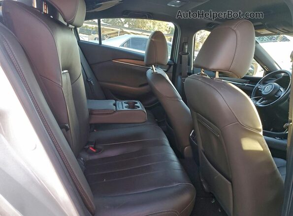 JM1GL1XY3M1604553 2021 MAZDA 6 White Rear seats view