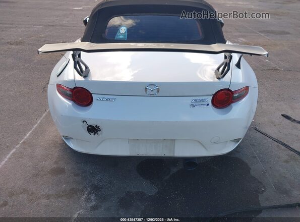 JM1NDAB71G0106963 2016 MAZDA MX-5 MIATA White 