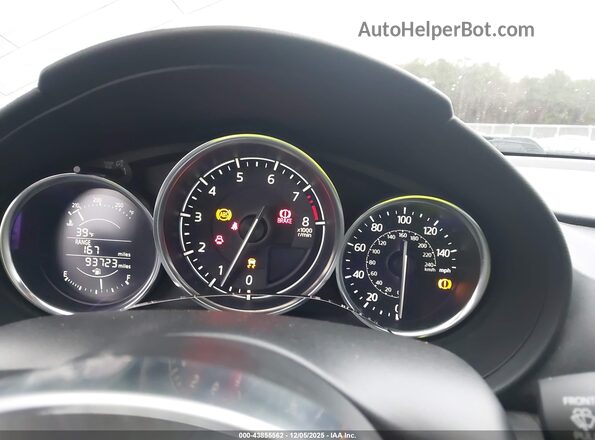 JM1NDAB71K0306511 2019 MAZDA MX-5 MIATA White უკანა სავარძლების ხედი