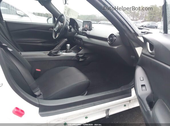 JM1NDAB71K0306511 2019 MAZDA MX-5 MIATA White წინა სალონის ხედი