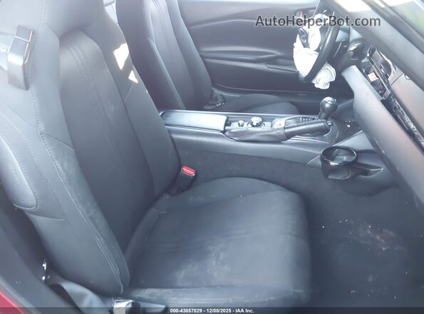 JM1NDAB75K0303143 2019 MAZDA MX-5 MIATA Red Vista de la etiqueta del VIN
