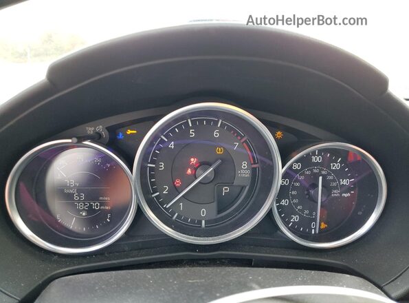 JM1NDAC71H0120796 2017 MAZDA MX-5 Gray Սարքավորումների վահանակի տեսք