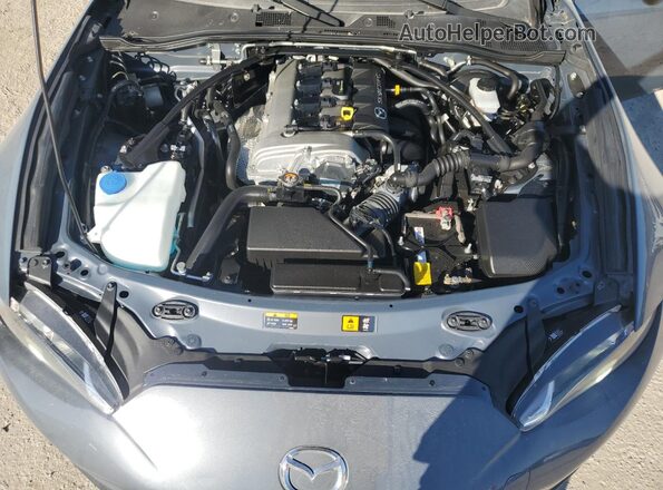 JM1NDAC72M0452921 2021 MAZDA MX-5 Gray Vista interior trasera