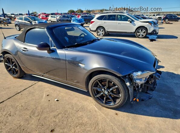 JM1NDAC76K0306521 2019 MAZDA MX-5 Серый Передняя правая четверть