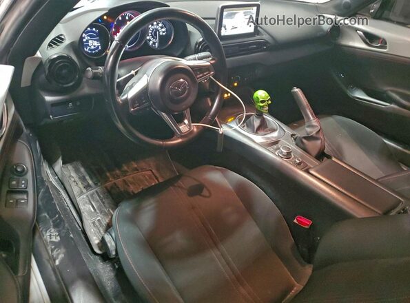 JM1NDAC77G0107615 2016 MAZDA MX-5 White Dashboard view