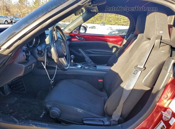 JM1NDAC77L0415703 2020 MAZDA MX-5 Red Вид салону спереду
