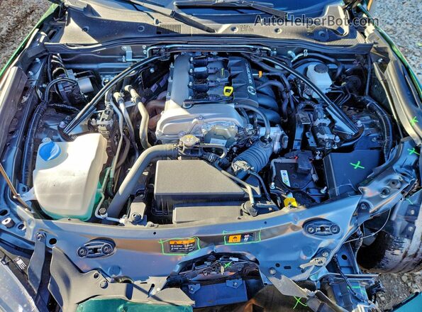 JM1NDAC77P0553487 2023 MAZDA MX-5 Green Սալոնի հետևի տեսք