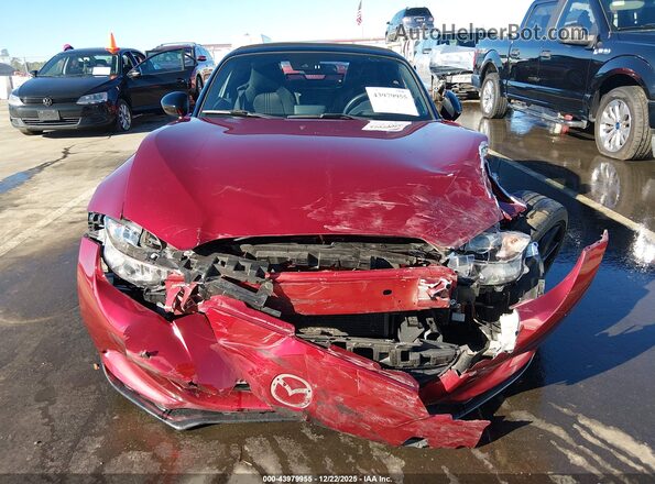 JM1NDAC78M0451093 2021 MAZDA MX-5 MIATA Red ხელსაწყოთა პანელის ხედი