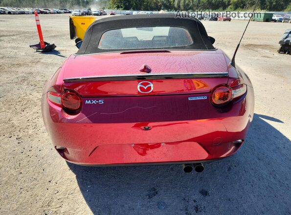 JM1NDAC78M0459517 2021 MAZDA MX-5 Red Вид ззаду