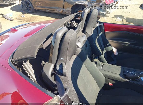 JM1NDAC7XS0659313 2025 MAZDA MX-5 MIATA Red VIN კოდის სტიკერის ხედი