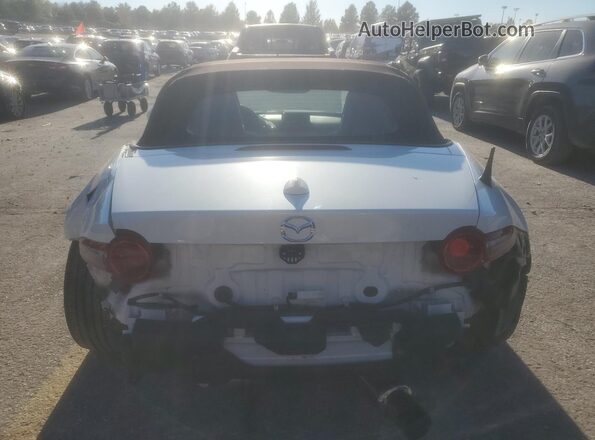 JM1NDAD70K0307579 2019 MAZDA MX-5 White უკანა ხედი