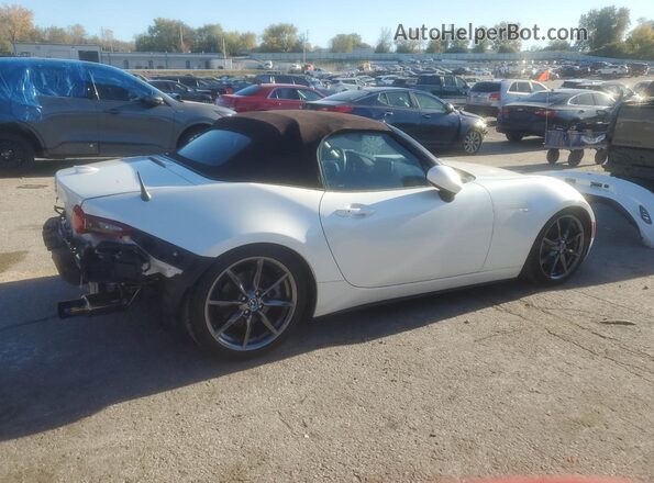 JM1NDAD70K0307579 2019 MAZDA MX-5 White უკანა მარჯვენა