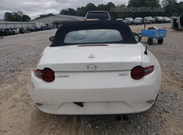 JM1NDAD71G0116034 2016 MAZDA MX-5 White Հետևի տեսք