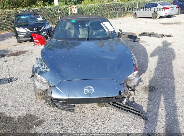 JM1NDAD73G0102328 2016 MAZDA MX-5 MIATA Blue Вид спереду