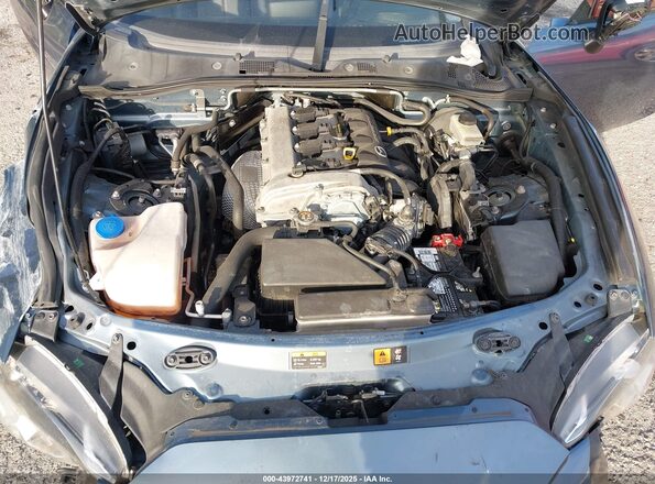 JM1NDAD73G0102328 2016 MAZDA MX-5 MIATA Blue Вид ззаду