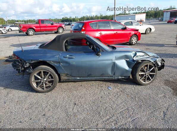 JM1NDAD73G0102328 2016 MAZDA MX-5 MIATA Blue Панорамний вид салону 360°