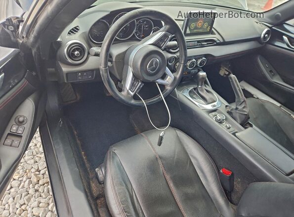 JM1NDAD74G0102323 2016 MAZDA MX-5 Black Առջևի վահանակի տեսք