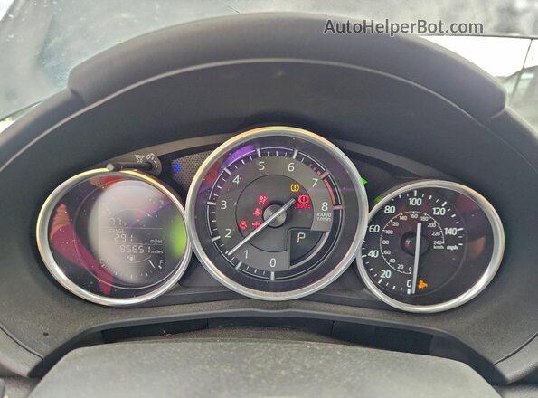 JM1NDAD74G0102323 2016 MAZDA MX-5 Black Սարքավորումների վահանակի տեսք