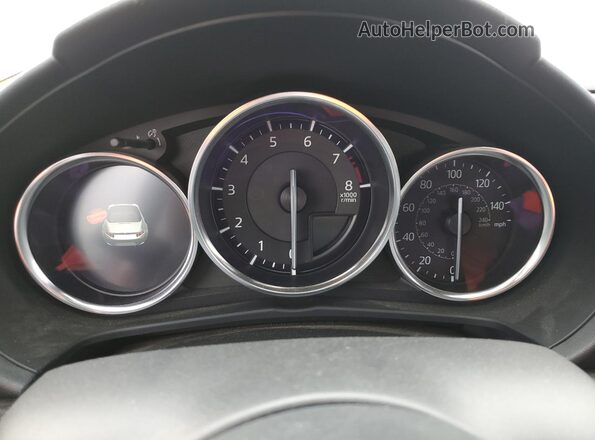 JM1NDAD74P0550979 2023 MAZDA MX-5 Charcoal ხელსაწყოთა პანელის ხედი