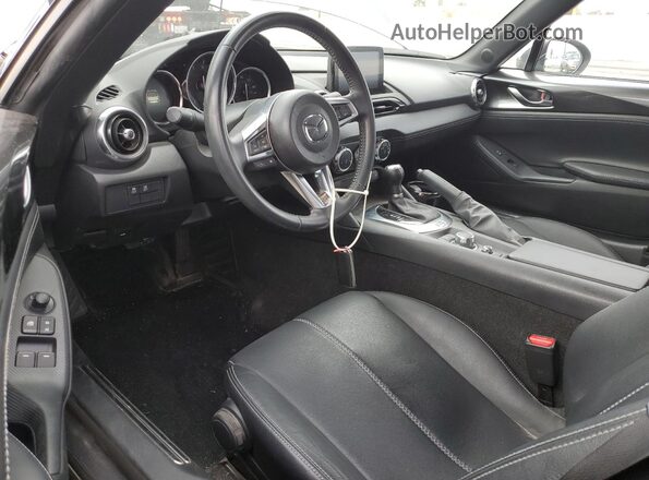 JM1NDAD74P0550979 2023 MAZDA MX-5 Charcoal წინა პანელის ხედი