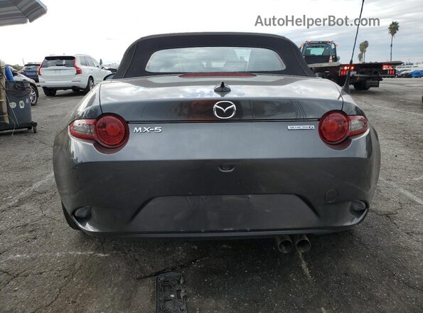 JM1NDAD74P0550979 2023 MAZDA MX-5 Charcoal უკანა ხედი