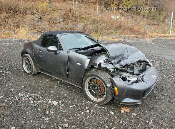 JM1NDAD76M0458896 2021 MAZDA MX-5 Gray წინა მარჯვენა