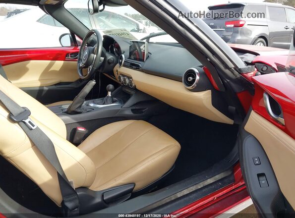 JM1NDAD77G0100856 2016 MAZDA MX-5 MIATA Red Front interior view