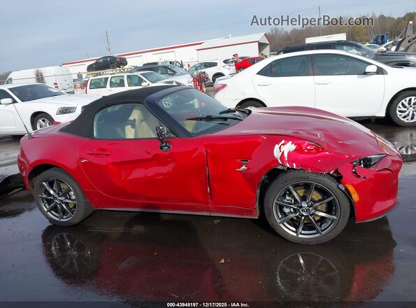 JM1NDAD77G0100856 2016 MAZDA MX-5 MIATA Red Rear interior view