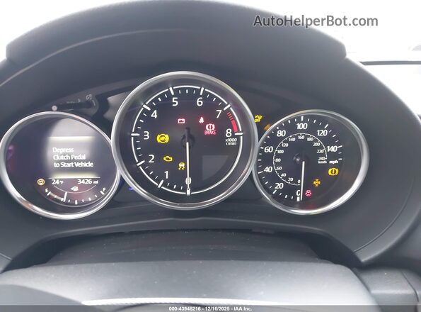 JM1NDAD78S0655470 2025 MAZDA MX-5 MIATA Red Вид задніх сидінь
