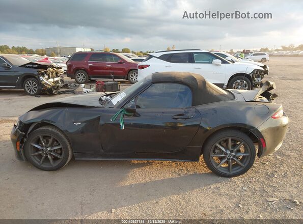 JM1NDAD7XG0115058 2016 MAZDA MX-5 MIATA Black Widok wnętrza z tyłu