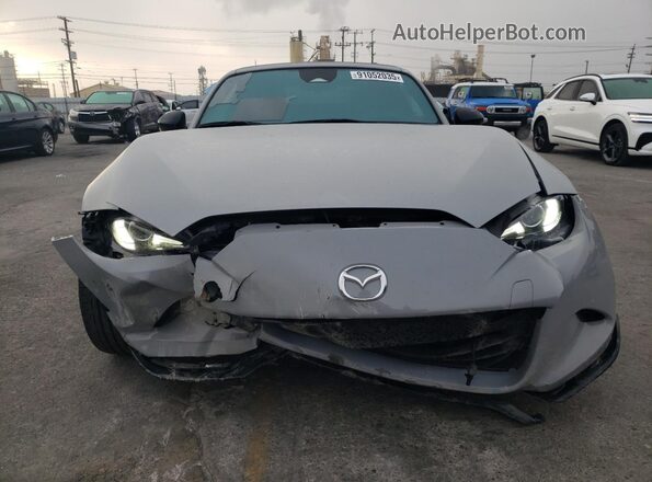 JM1NDAL71R0607675 2024 MAZDA MX-5 Gray წინა ხედი