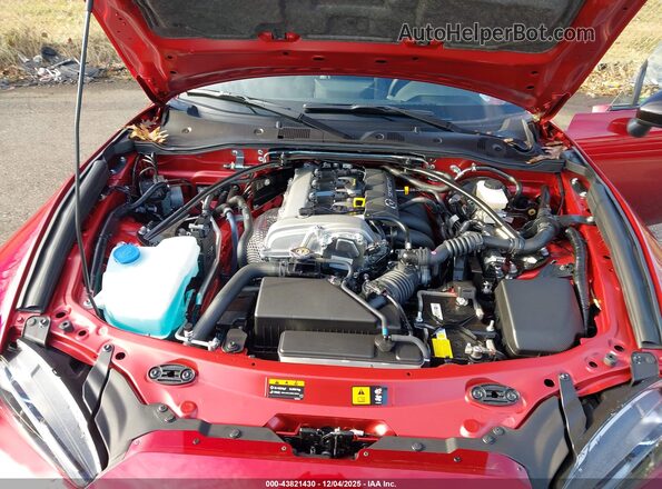 JM1NDAL73S0657130 2025 MAZDA MX-5 MIATA RF Red Հետևի տեսք