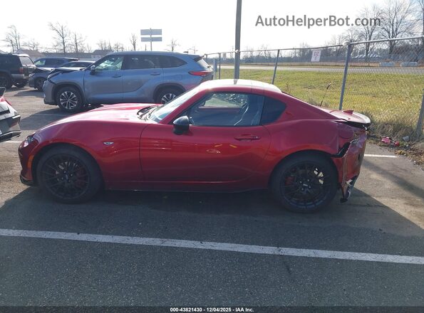 JM1NDAL73S0657130 2025 MAZDA MX-5 MIATA RF Red Սալոնի 360 աստիճան տեսք