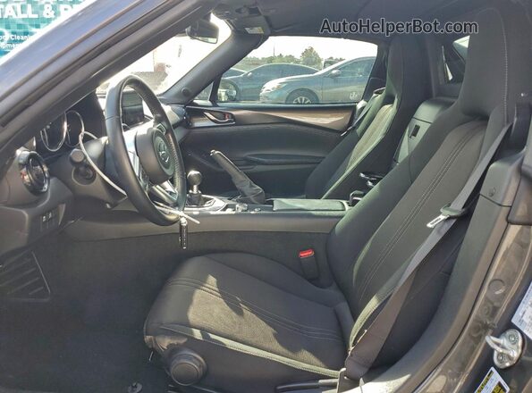 JM1NDAL79M0450082 2021 MAZDA MX-5 Gray წინა სალონის ხედი