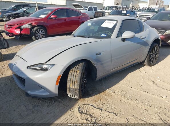 JM1NDAM70R0604460 2024 MAZDA MX-5 MIATA RF Gray Передня ліва чверть