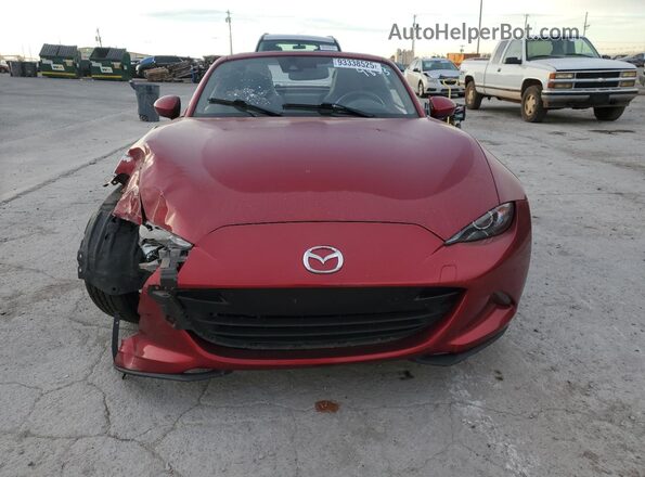 JM1NDAM71K0304853 2019 MAZDA MX-5 Red Vista frontal