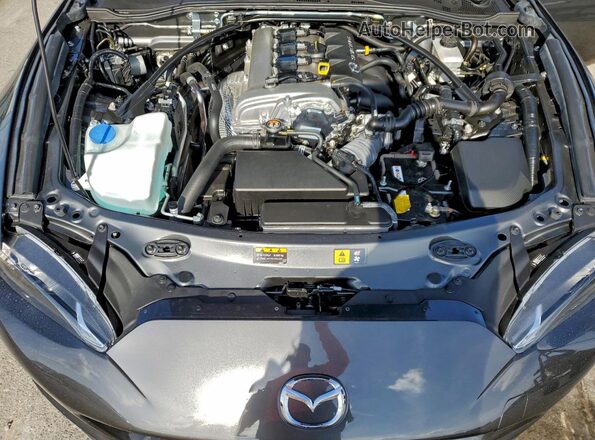 JM1NDAM71N0501283 2022 MAZDA MX-5 Gray Սալոնի հետևի տեսք
