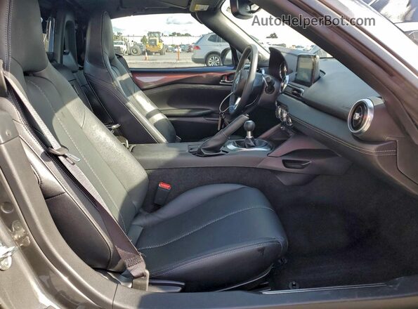 JM1NDAM71N0501283 2022 MAZDA MX-5 Gray Հետևի նստատեղերի տեսք