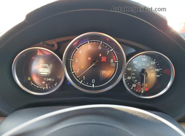 JM1NDAM71R0610039 2024 MAZDA MX-5 Gray Սարքավորումների վահանակի տեսք