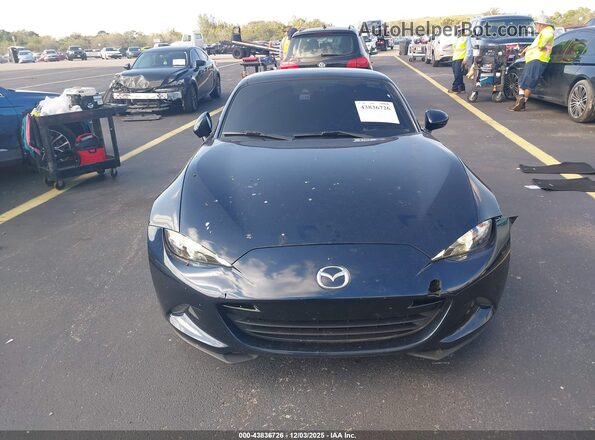 JM1NDAM72N0500014 2022 MAZDA MX-5 MIATA RF Navy უკანა სალონის ხედი