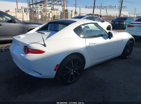 JM1NDAM72R0606047 2024 MAZDA MX-5 MIATA RF White Հետևի աջ