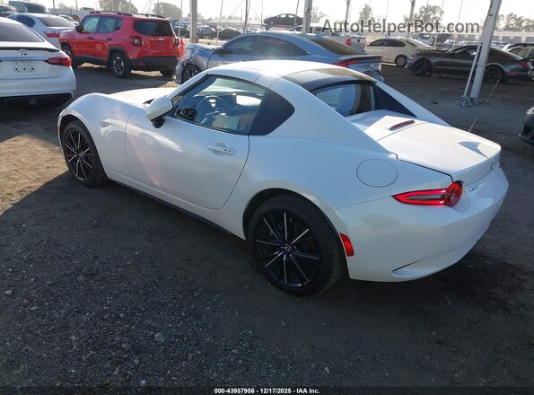 JM1NDAM72R0606047 2024 MAZDA MX-5 MIATA RF White Հետևի ձախ