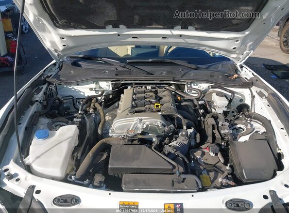 JM1NDAM72R0606047 2024 MAZDA MX-5 MIATA RF White Հետևի տեսք