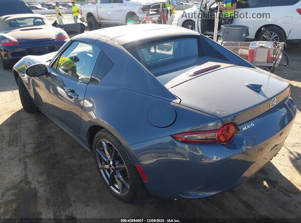 JM1NDAM73L0411663 2020 MAZDA MX-5 MIATA RF Серый Задняя левая четверть