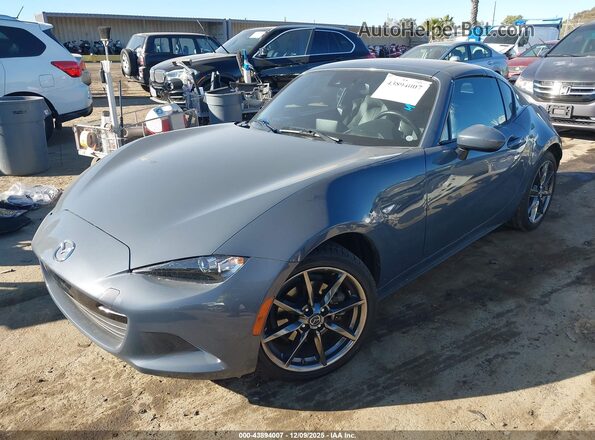 JM1NDAM73L0411663 2020 MAZDA MX-5 MIATA RF Серый Передняя левая четверть