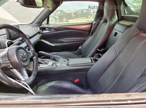 JM1NDAM73M0451792 2021 MAZDA MX-5 Gray წინა სალონის ხედი