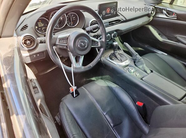 JM1NDAM73M0451792 2021 MAZDA MX-5 Gray წინა პანელის ხედი